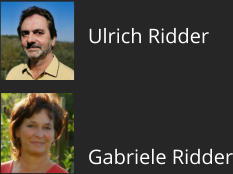 Ulrich Ridder     Gabriele Ridder